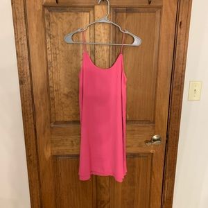 Francescas pink spaghetti strap dress